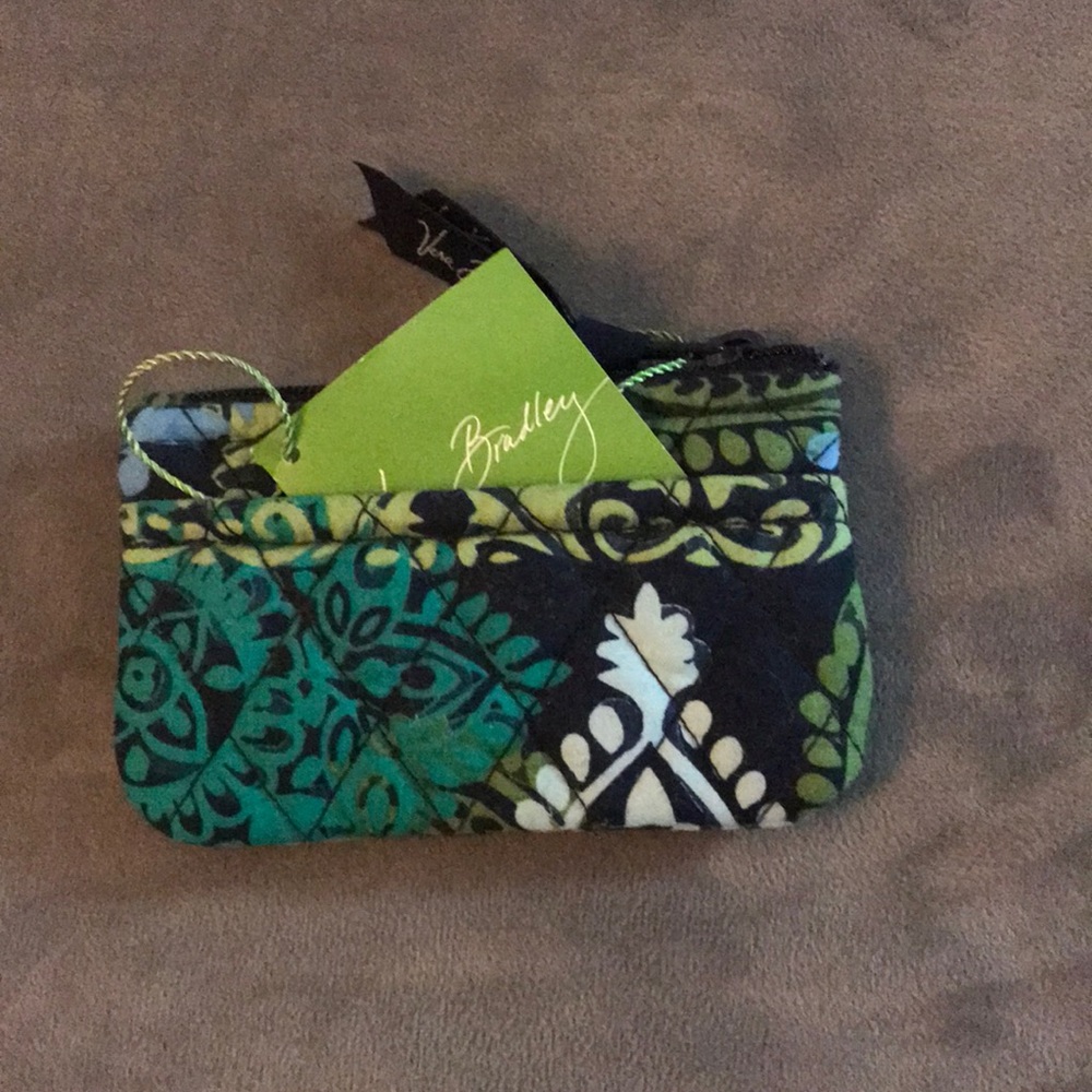 Vera Bradley Coin Purse Caribbean Sea pattern NWT